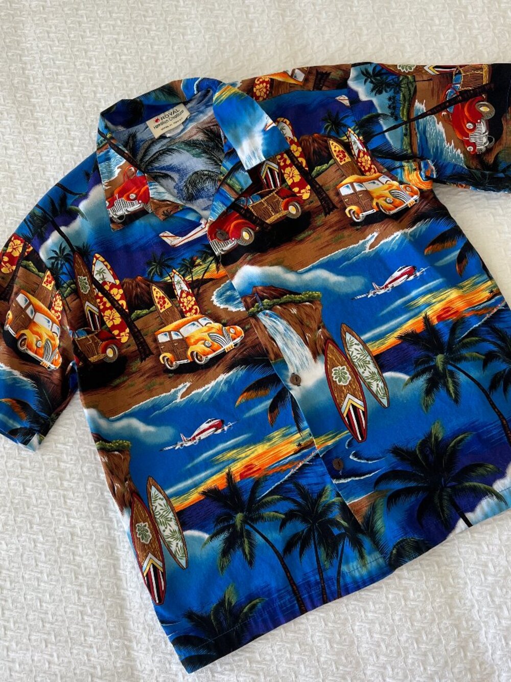 Kids - Youth - Hawaiian Shirt - Royal Hawaiian Creations - Size 16
